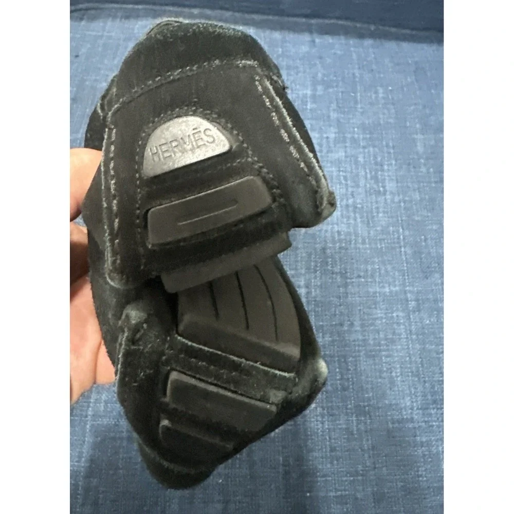 HERMES Moccasin Mind mens Black Size 45 (us11.5-12)